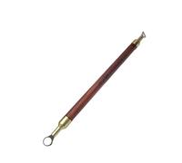 Pottery Trimming Tool, Clay Sculpting Tools, Artistic Pottery Tool Set with Rosewood Handle and Alloy Carving Instrument, for Detailed Clay Shaping Double Ended Potterys Cutter