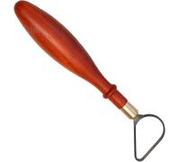 Pottery Trimming Tool, Clay Sculpting Tools Tungsten Steel Cutter Head Wood Ribbon Cutter Pottery Trimming Tool Mud Tool Clay Pottery Modelling Carving Tool (Toroidal)