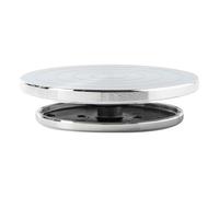 Pottery Turntable - Pottery Decorating Metal Banding Wheel | Multifunctional Sculpture Craft Tool Non-Slip Art Table for Home Workshop Studio