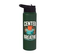 Pottery Wheel Centering Breathe Stainless Steel Insulated Water Bottle