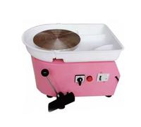 Pottery Wheel Machine for Ceramic Crafts, Adjustable Speed Pedal and Handle, DIY Clay Tools for Adults and Children, Perfect for Home and School Teaching