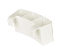 Pottery Wheel Organizer, Ceramic Tool Rack, Anti-Slip Storage Holder with Slots for Sculpting Cutter Trimming Carving Spatula Brushes Supplies Studio Craft Workbench Use, 5.67 x 1.57 x 2.52 inches