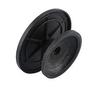 Pottery Wheel Turntable, Heavy Duty Metal Sculpting, Adjustable Height, 30cm All Black, Ideal for Ceramic Art and Model Making, Easy to Operate