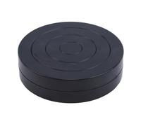 Pottery Wheels,Pottery Turntable 10cm Practical Double Side Plastic Turntable Multi Purpose Pottery Clay Sculpture Tools 360 Flexible Rotation Ceramic