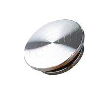 Pottery Wheels, Pottery Turntable 11-30CM Aluminum Alloy Pottery Wheel Turntable Double-Sided Ceramic Sculpture Rotating Plate Clay Cake Decorating Turntables(25cm)