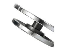 Pottery Wheels, Pottery Turntable Pottery Turntable Sculpture Hand-Made Model Base Mounting Table Cake Double-Sided Rotating(Silver 15cm)