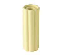 Potteryjo - Birgit Vase / Candlestick 17 cm, Pale Yellow - Pale Yellow