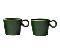 Potteryjo - Daria Cup 35 cl 2-pack, Moss - Moss