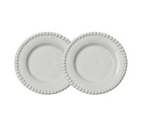PotteryJo Daria dessert plate Ø22 cm 2-pack Cotton white shiny
