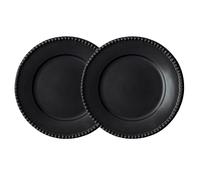 PotteryJo Daria dinner plate Ø28 cm 2-pack ink black