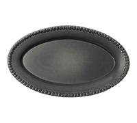 Potteryjo - Daria Platter Oval 35 cm, Clean Grey - Grey