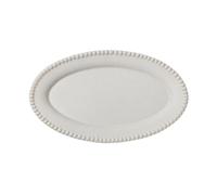 PotteryJo Daria serving plate 35 cm stengods Cotton white