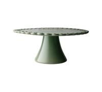 PotteryJo Tulipa cake plate Ø30 cm Verona green