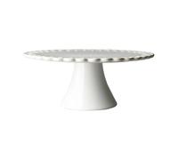 PotteryJo Tulipa cake plate Ø30 cm White