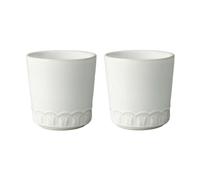 PotteryJo Tulipa cup 20 cl 2-pack White