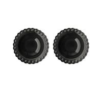PotteryJo Tulipa deep plate Ø23 cm 2-pack Almost black