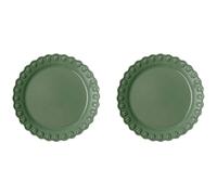 Potteryjo - Tulipa Plate 26 cm 2-pack, Verona Green - Verona Green