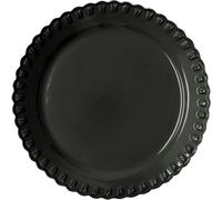 Potteryjo - Tulipa Platter 37 cm, Almost Black - Almost Black