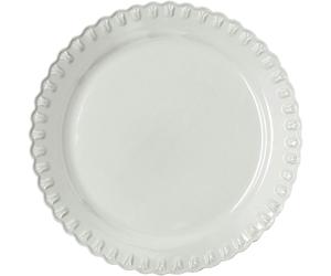 Potteryjo - Tulipa Platter 37 cm, White - White