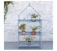 Potting Bench - Outdoor Storage Cabinet with 3 Tier Garden Shelves, Workstation for Planting and Gardening, Dimensions 80x25x160cm