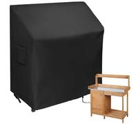 Potting Bench Table Cover, Waterproof Oxford Fabric, Outdoor Storage Cabinet Protection, Durable and Fade-Resistant, Ideal for Patio Storage Furniture