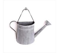 Potting Shed 43cm Love Grows here Watering can Metal Wall Planter