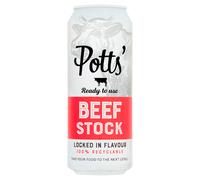 Potts Beef Stock In A Can 500ml