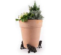 Potty Feet Cavalier King Charles Spaniel Figures Plant Pot Feet - Planter Support - Handmade Decorative Ornaments - 3pcs