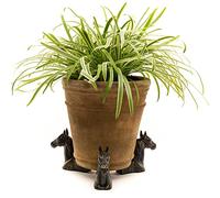 Potty Feet Horse Figures Plant Pot Feet - Planter Support - Handmade Decorative Ornaments - 3pcs