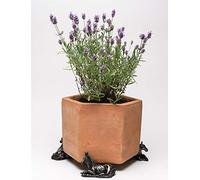 Potty Feet Horse Laying Figures Plant Pot Feet - Planter Support - Handmade Decorative Ornaments - 3pcs