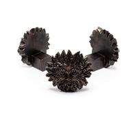 Potty Feet Plant Pot Stand Trio Bronze Green Man