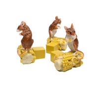 Potty Feet Plant Pot Stand Trio Mouse On Corn