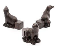 Potty Feet Plant Pot Trio - Bronze Badger