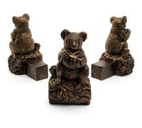Potty Feet Plant Pot Trio - Bronze Koala