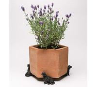 Potty Feet Retriever Figures Plant Pot Feet - Planter Support - Handmade Decorative Ornaments - 3pcs