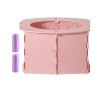 Potty for Kids Aged 2-6, Toddler Kid Potty Training, Portable Toilet with 2 Rolls of Liners Bag Disposable(50pcs) A