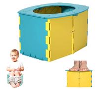 Potty for on the go, foldable potty for children, baby children's toilet, baby toilet potty, baby potty travel, suitable for indoor and outdoor use
