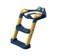 Potty Ladder - Foldable Toilet Staircase, Non-Slip Step, Toilet Potty Seat, Adjustable Handle Support System | For Boys Girls Bathroom Years