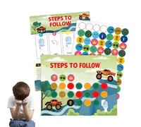 Potty Learning Chart | Behavior Motivation Aid - Potty Training Rewards,For Boys Girls Home Travel Room