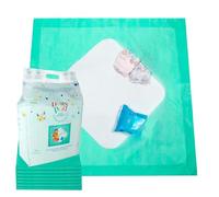 Potty Pad with Pockets - Extra Large High Quality Soft and Absorbent Disposable Changing Mat That Can Hold Baby Essentials, Portable for Babies, XL for Toddlers & Perfect for Parents