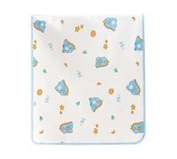 Potty Training Bed Pads, 70×100cm Cute Dragon Blue Bed Wetting Sheets, 100% Waterproof Mattress Protector Non Slip, Easy to Change at Night for Kids & Toddlers