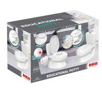 Potty Training Dolu Educational Toddlers Toilet White Realistic Sounds Washable