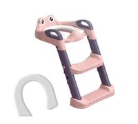 Potty Training Ladder Step Up Potty Seat, Over The Toilet, Handles