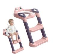 Potty Training Ladder, Toilet Seat with Steps, Potty Stair Toilet Ladder Steps, Potty Training Step Ladder with Handles, Potty Training Step Ladder with Handles, Potty Trainer Seat