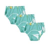 Potty Training Pants Chic Calla Lily Turquoise Flowers Under Garment