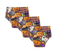 Potty Training Pants Halloween Cute Cat Witch Boxer Briefs Underwear