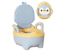 Potty Training Seat,Non-Slip Penguin Potty for Kids, Pot- Chair, Kids Toilet, Portable Child Commode, Urinal Trainer for Outdoor Playing, Camping