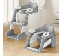 Potty Training Seat, Toddler Toilet Seat for Little Boys Girls, Potty Training Toilet with Urinals, Toddler Step Stool Ladder and Splash Guard