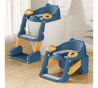 Potty Training Seat, Toddler Toilet Seat for Little Boys Girls, Potty Training Toilet with Urinals, Toddler Step Stool Ladder and Splash Guard