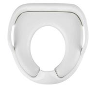 Potty Training Seat, with Non-Slip Handle White Kid Toilet Seat, Anti-Splash Urine Soft for Potty Training Protect Kids Kid Children(White)